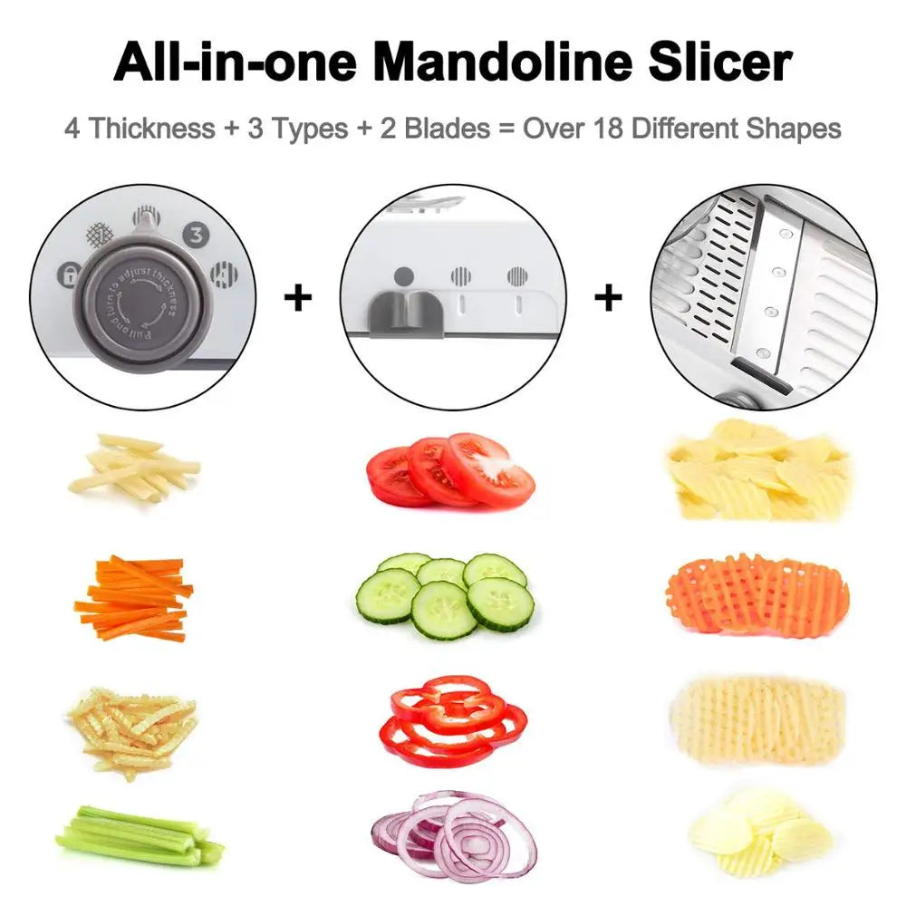 Stainless Steel Mandoline Slicer